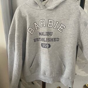 PacSun Gray Barbie Hoodie